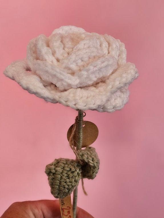 Crocheted Rose