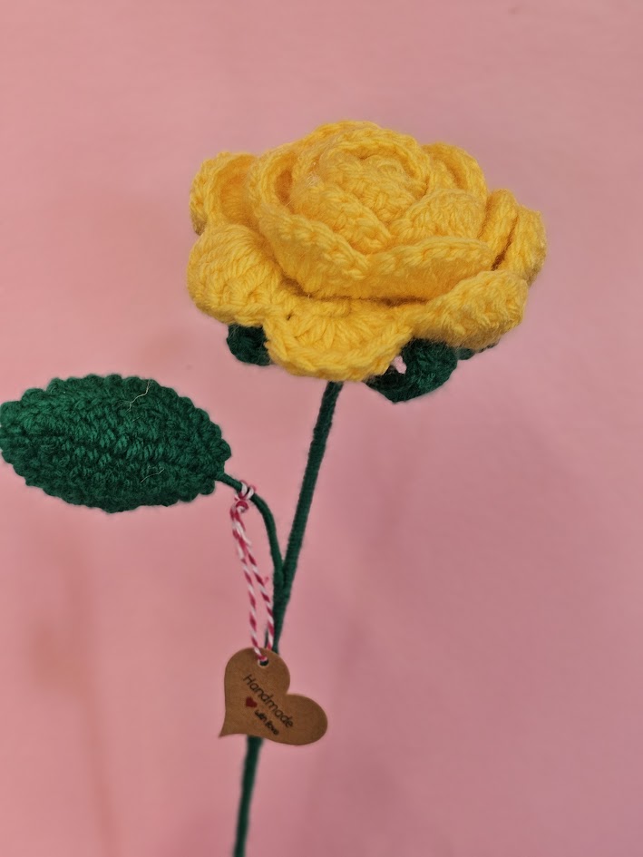 Crocheted Rose