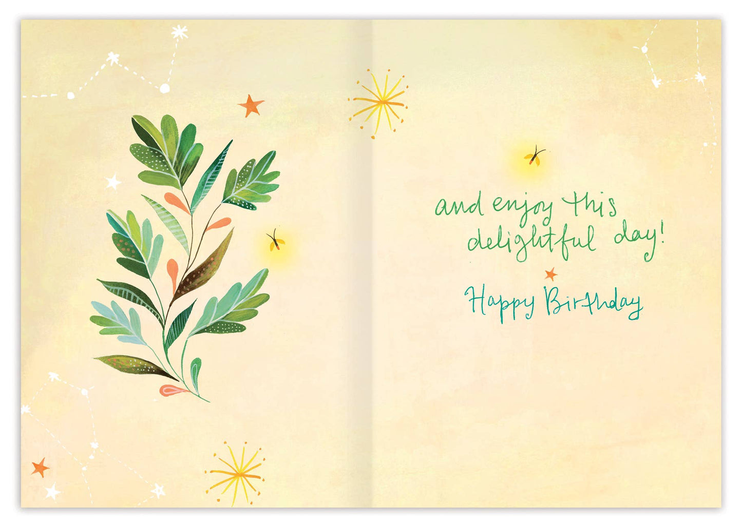 Firefly Jar Birthday Card