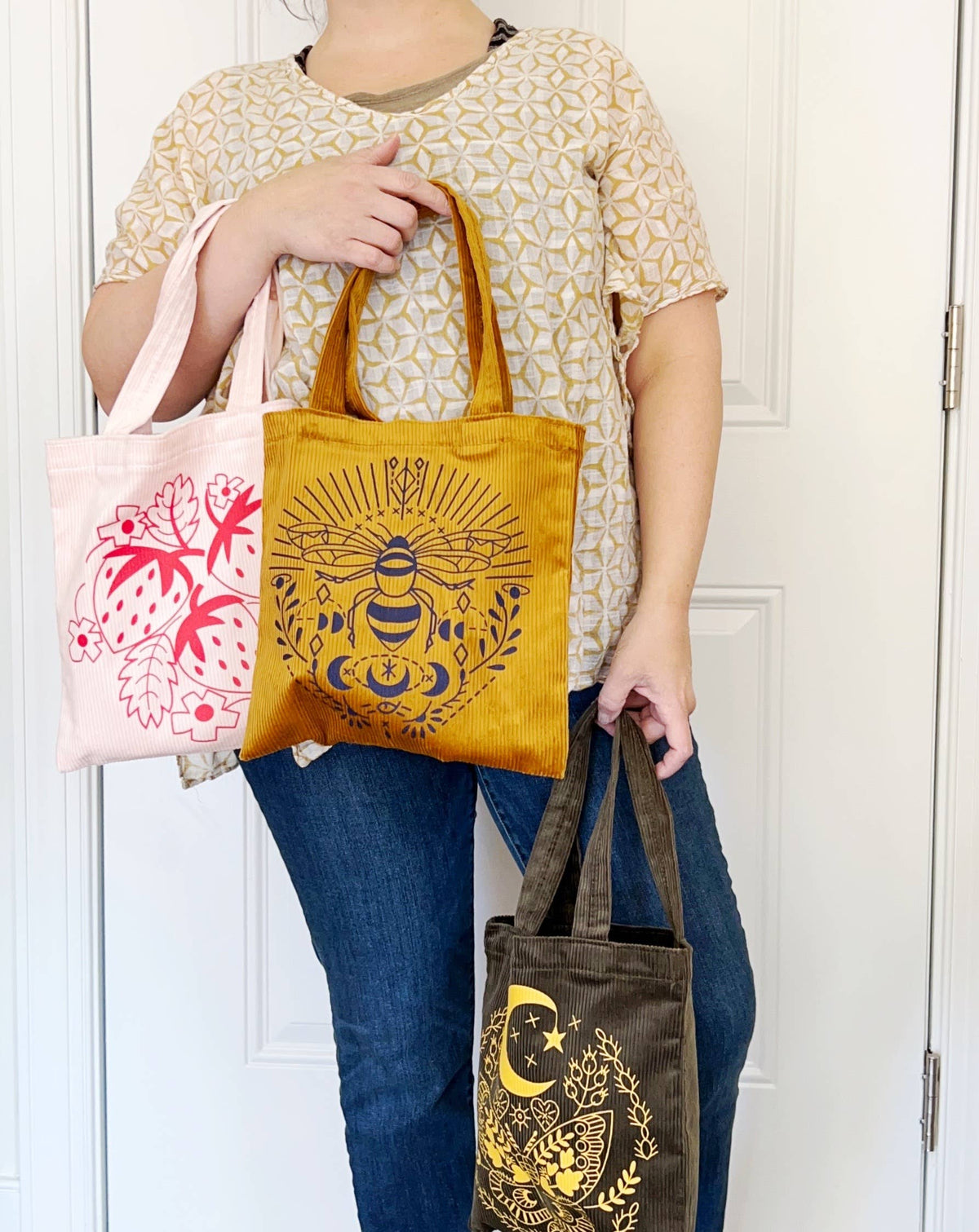 Lunar Moth Tote Bag
