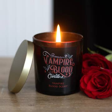 Vampire blood candle