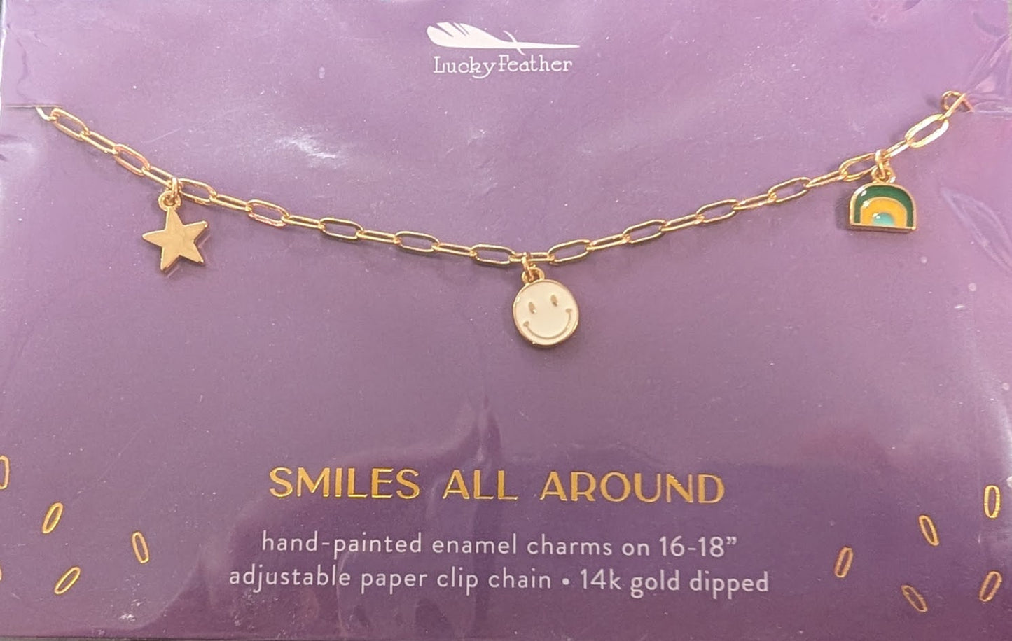 Lucky Feather-Smiles all around