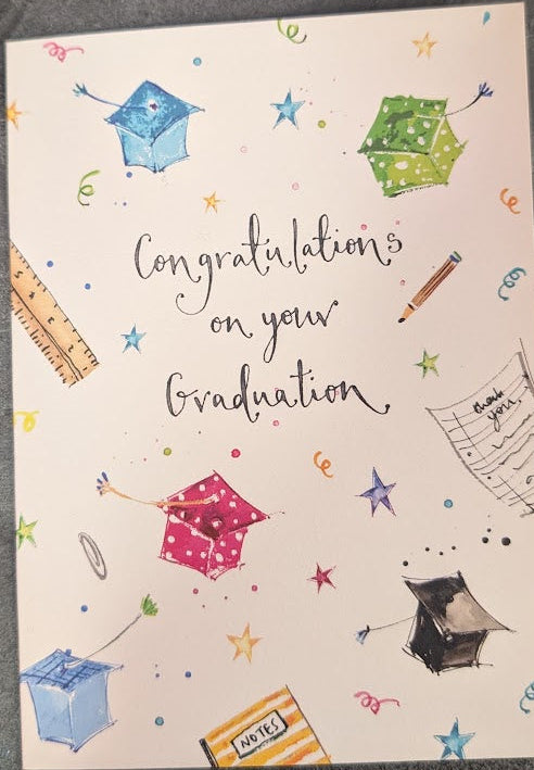 Congratulations on your graduation