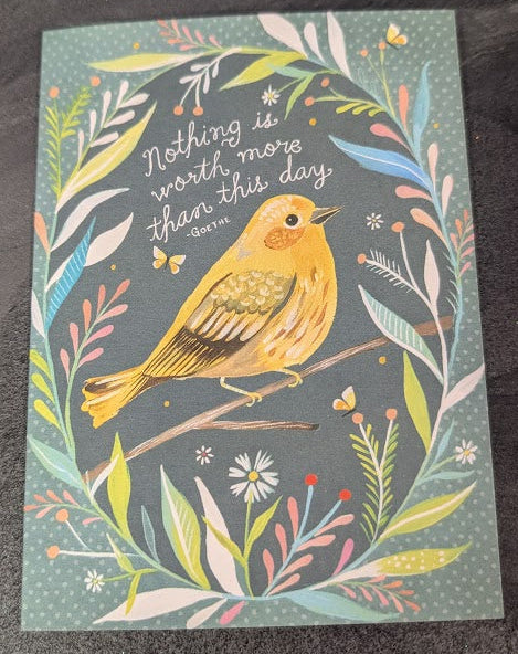 Nothing is worth more than this day Mother's Day card