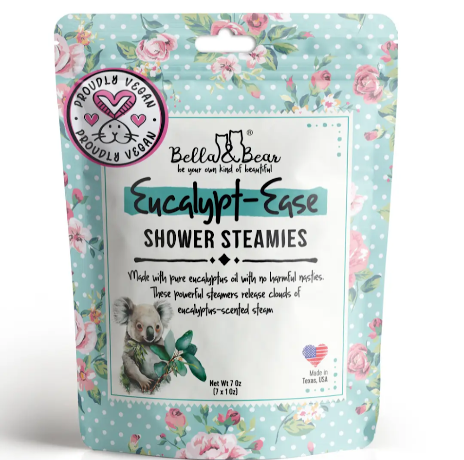 Bella babe eucalypt ease shower steamers