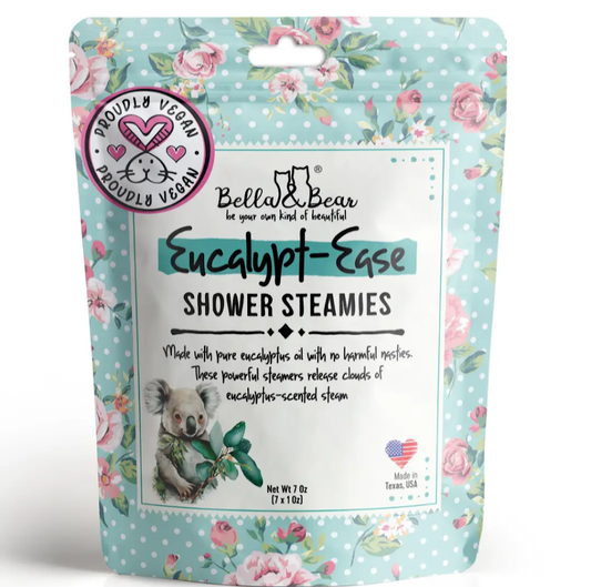 Bella babe eucalypt ease shower steamers