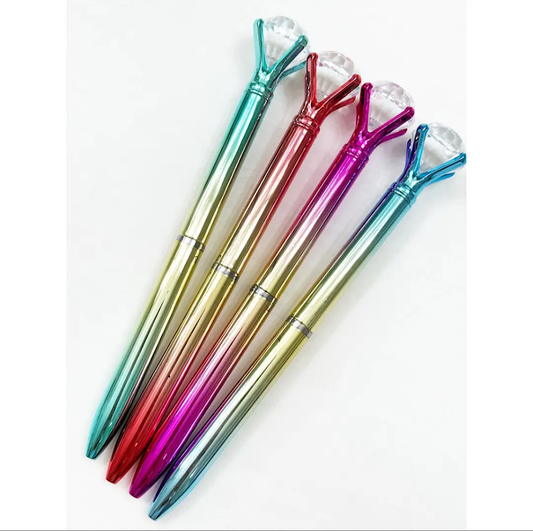 Metallic diamond pen
