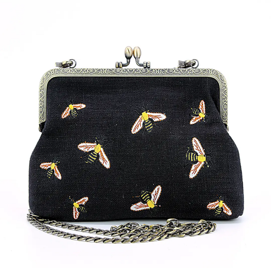 Bees kisslock bag