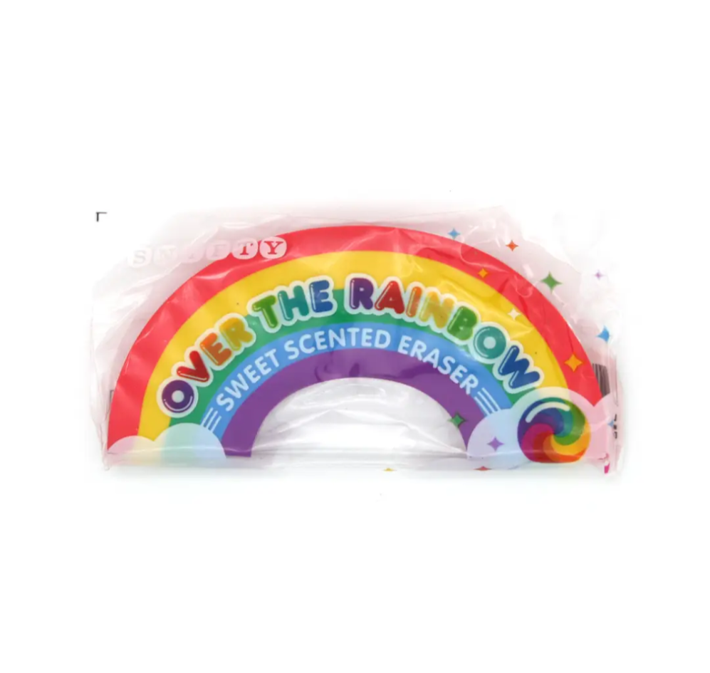 Over the rainbow scented eraser