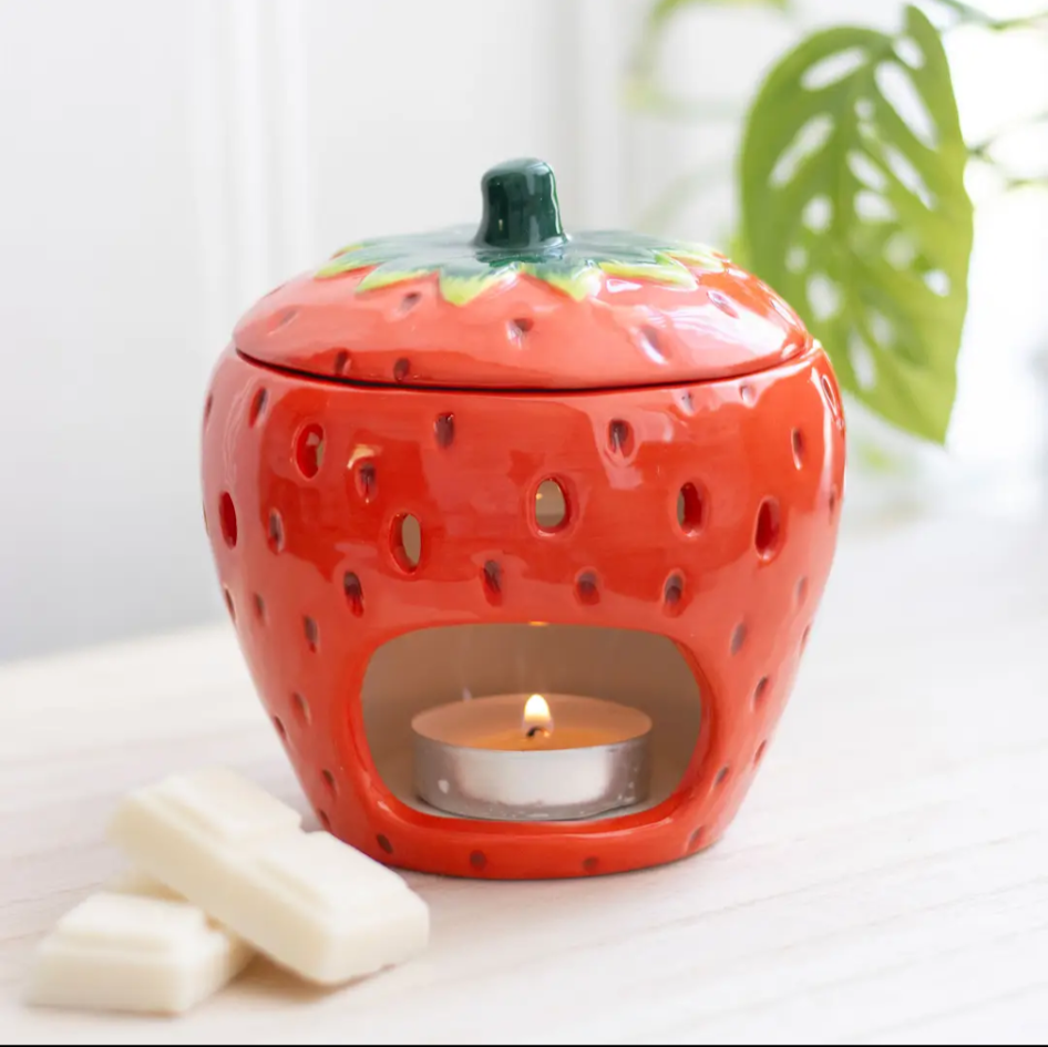 Strawberry oil burner