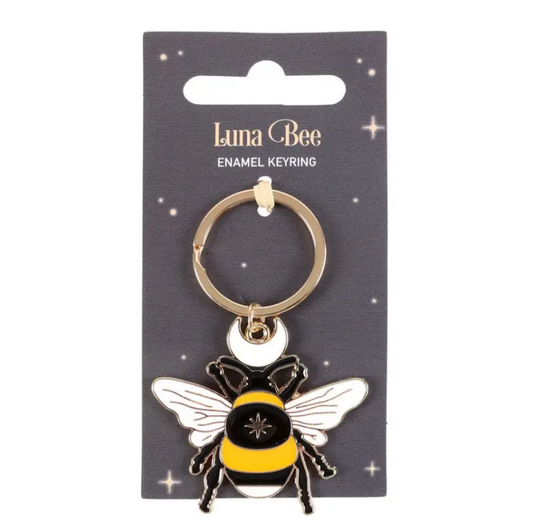 Luna bee keychain