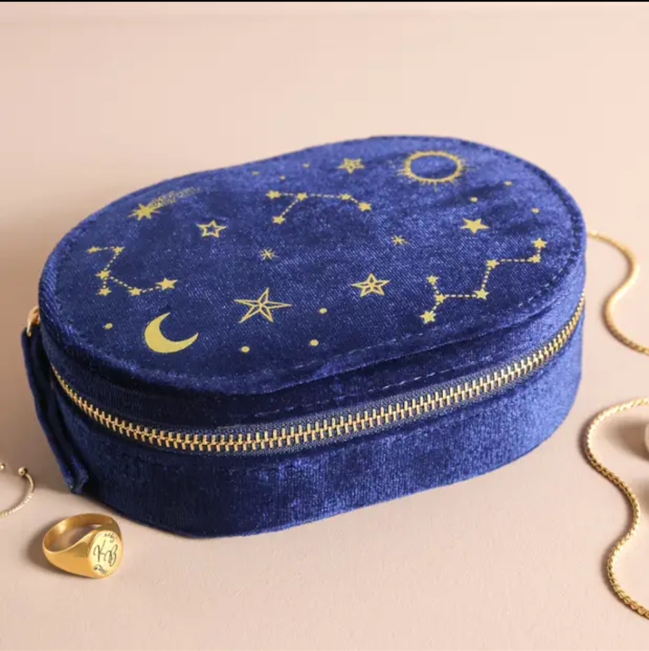 velvet jewelry box