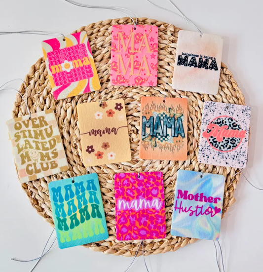 Felt freshie car freshener