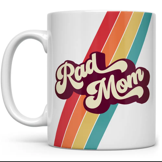 Rad mom mug
