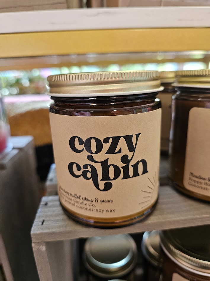 Poppy Rose Candle Co. Cozy Cabin Candle