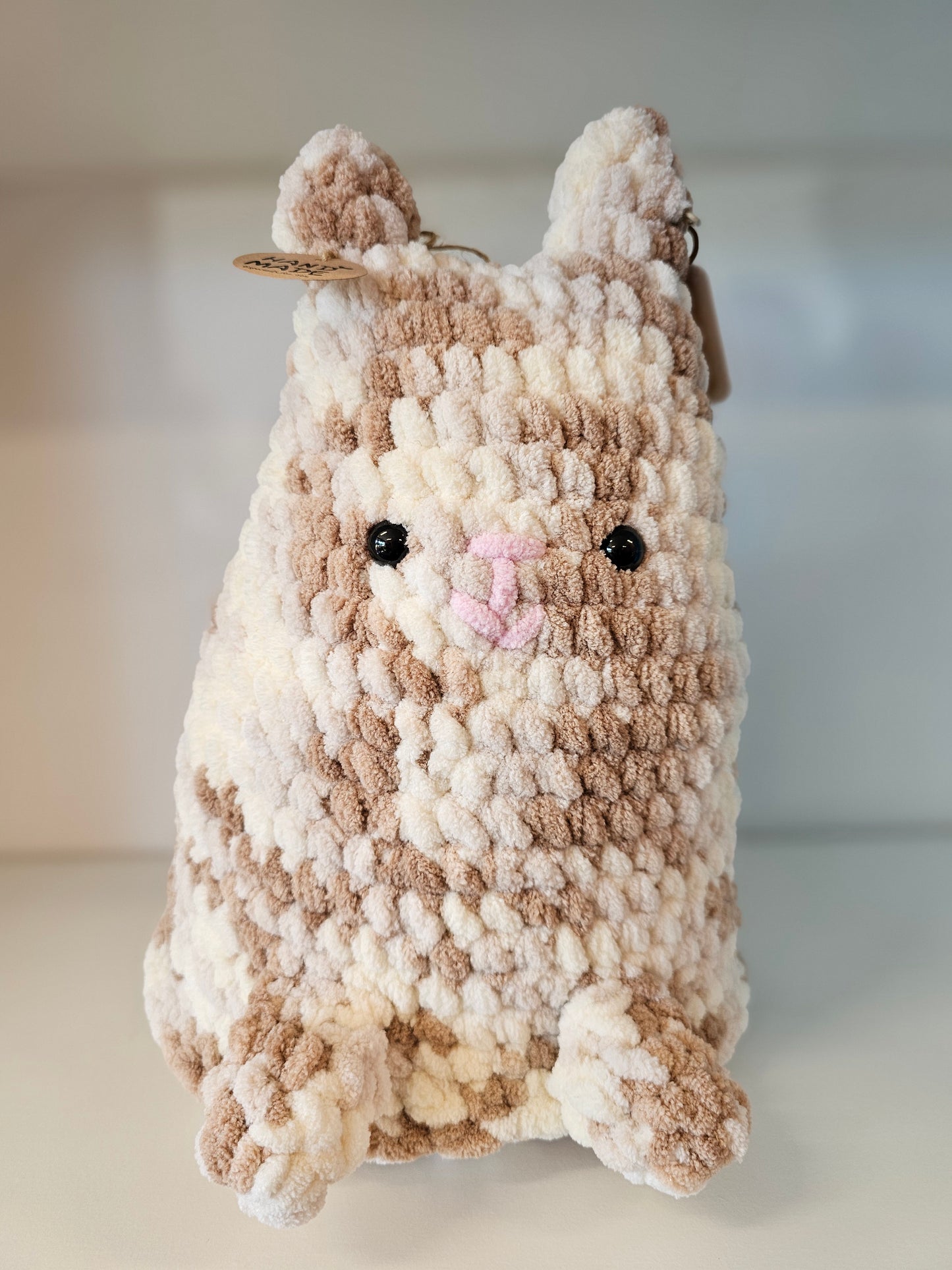 Crocheted cat