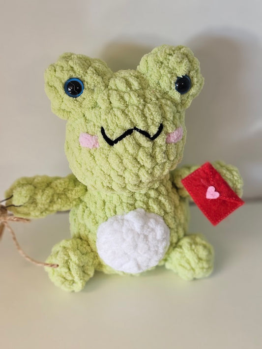 Crocheted Frog