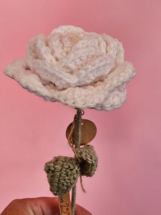 Crocheted Rose