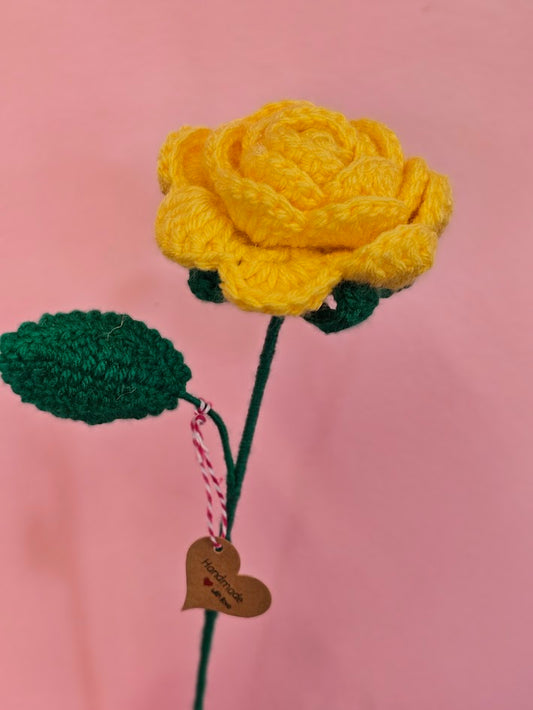 Crocheted Rose