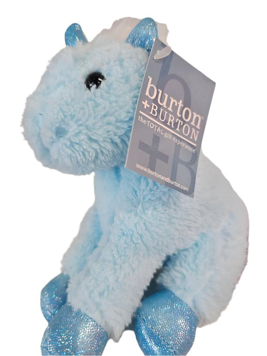 Blue Plush Unicorn