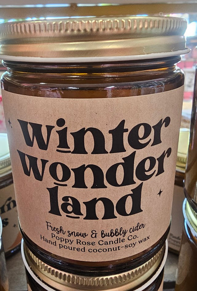 Poppy Rose Candle Co. Winter Wonderland