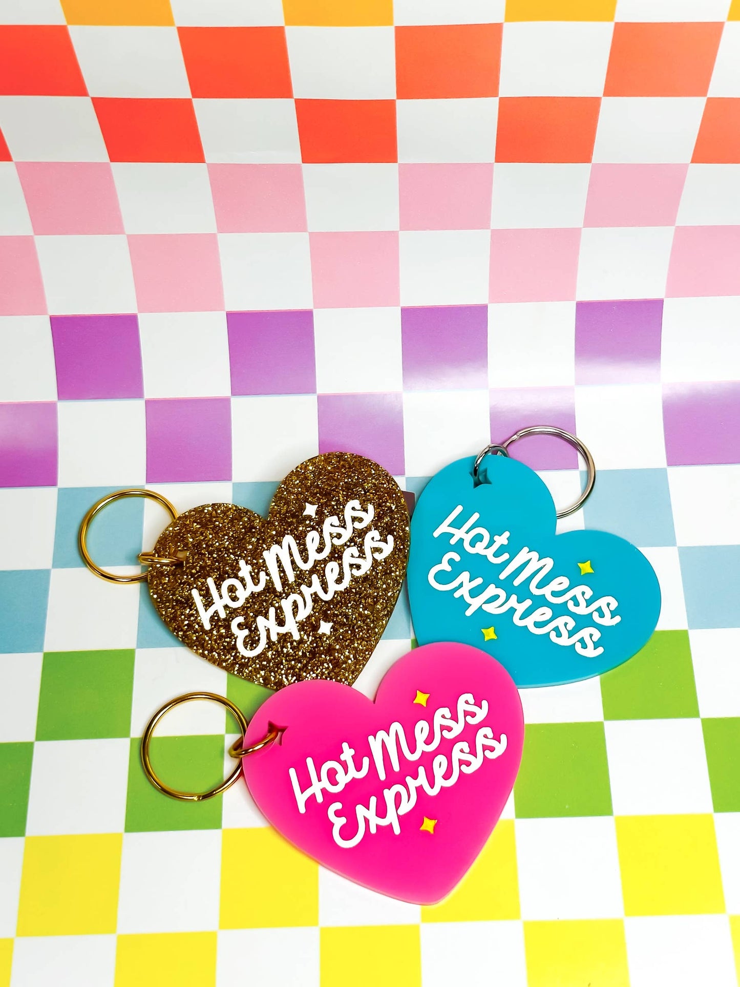 Hot Mess Express Keychain
