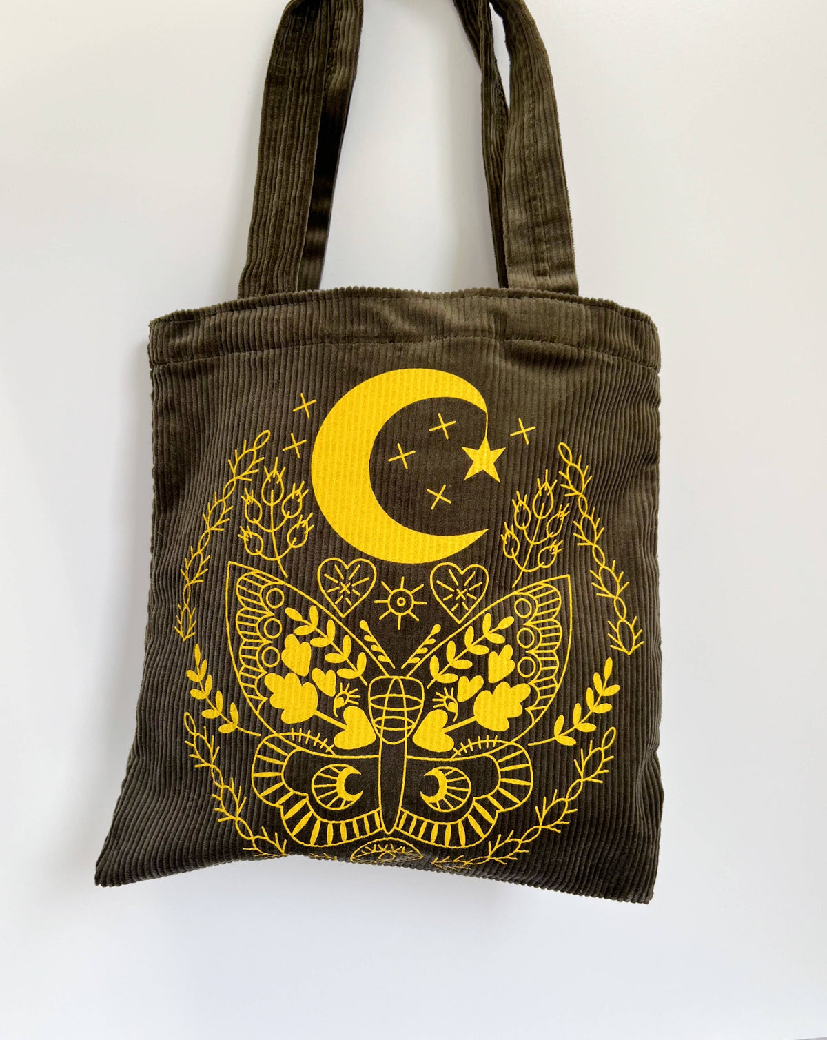 Lunar Moth Tote Bag