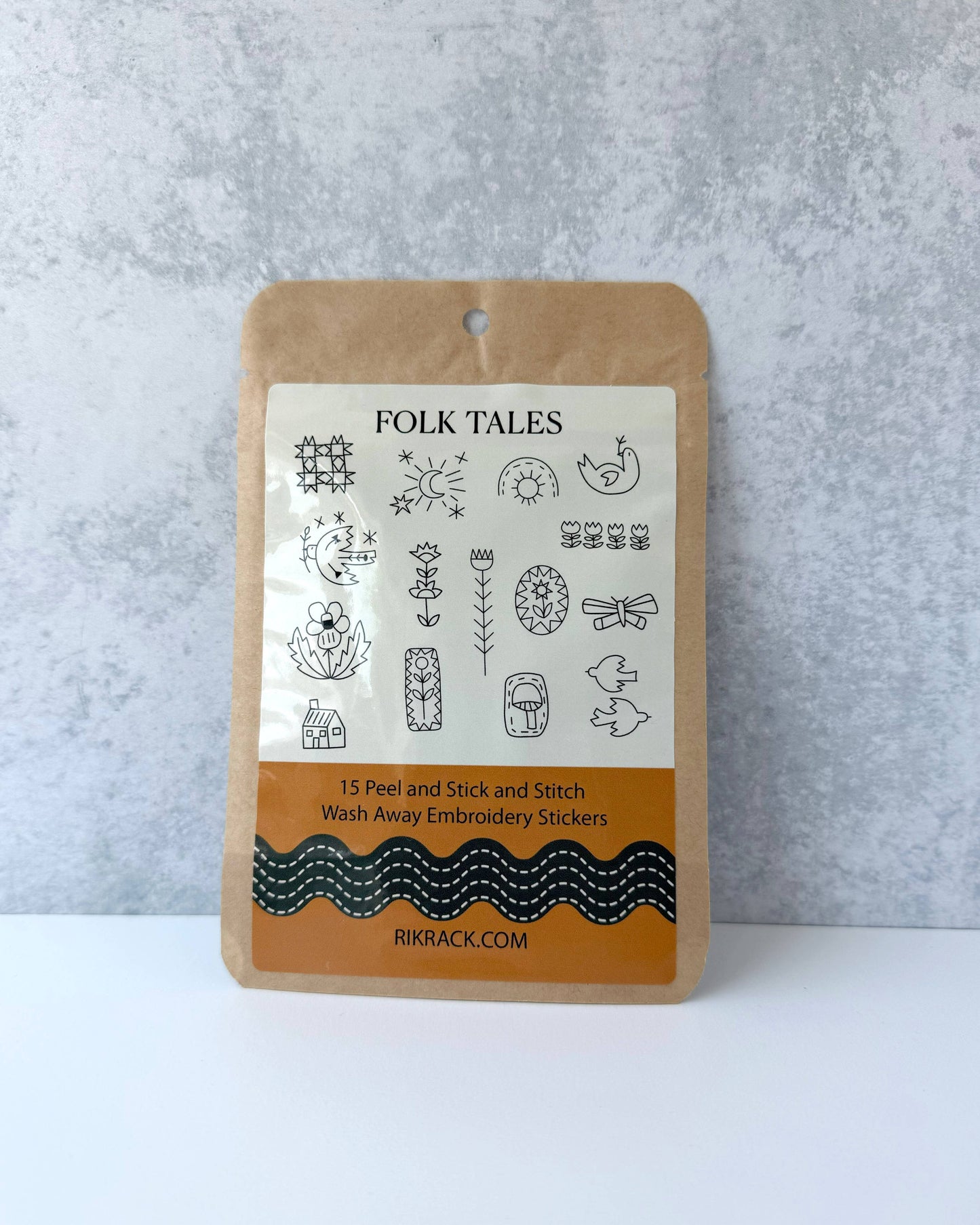 Folk Tales Stick and Stitch Embroidery Patterns