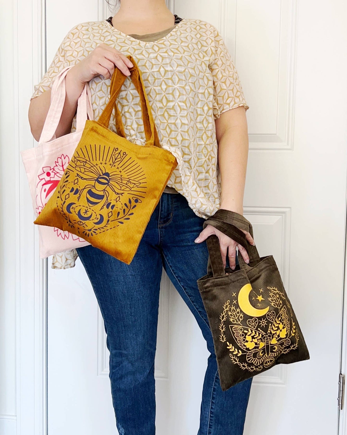 Lunar Moth Tote Bag