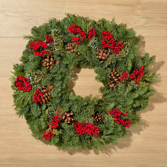Alpine fresh wreath
