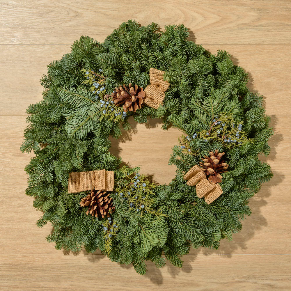 Winter whimsey fresh wreath
