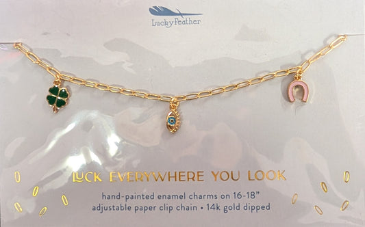 Lucky Feather-Luck everywhere you look