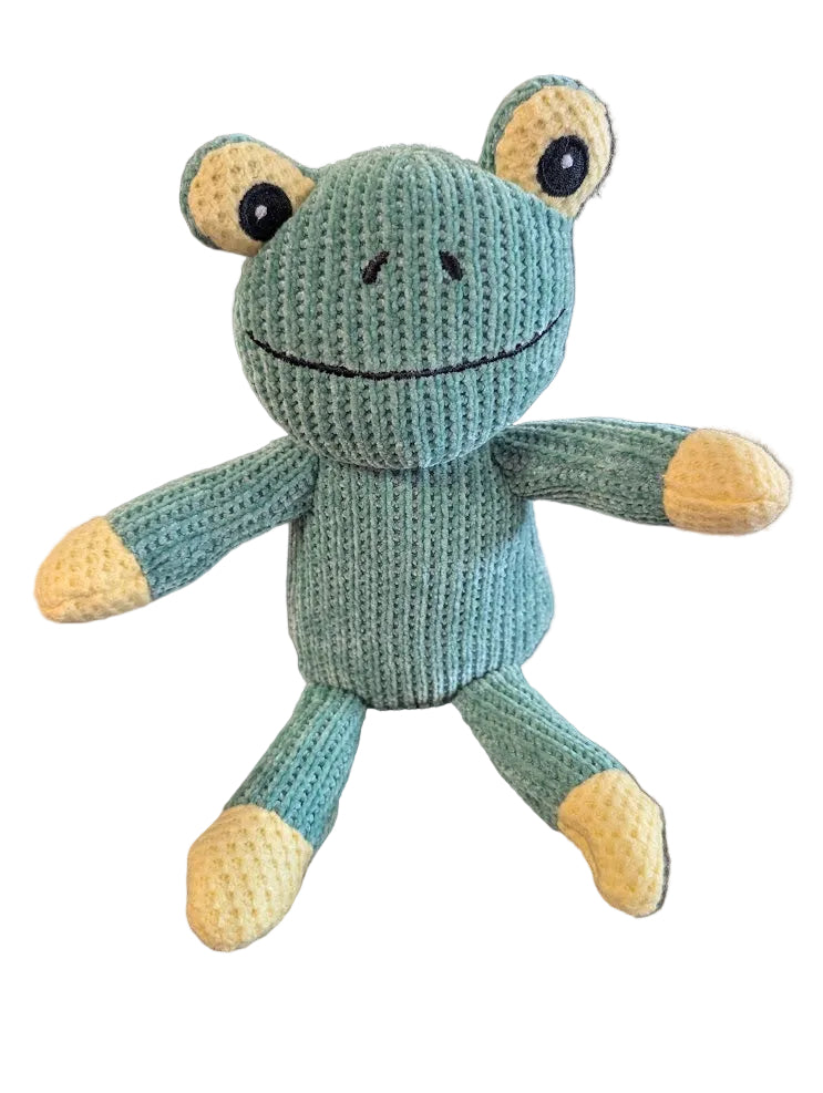 Knit frog