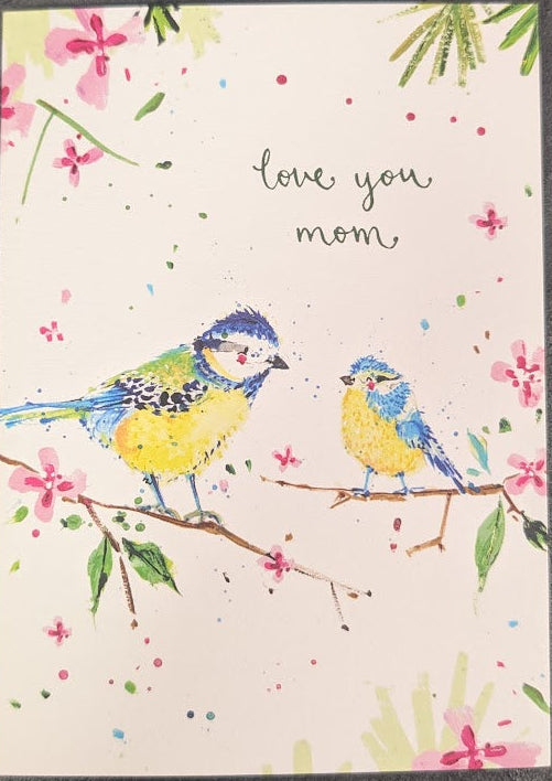 Love you Mom Mother's Day card