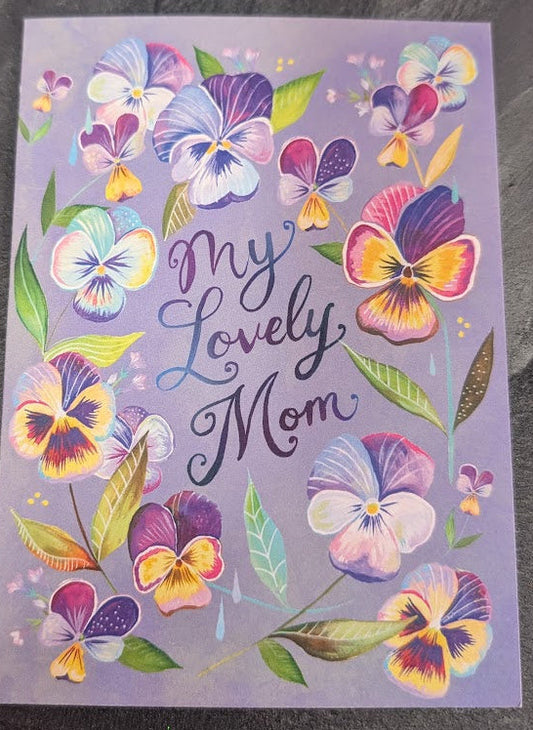 My lovely Mom Mother's Day card