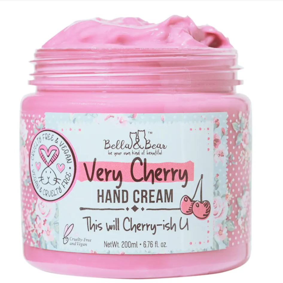 Bella bear very cherry hand cream