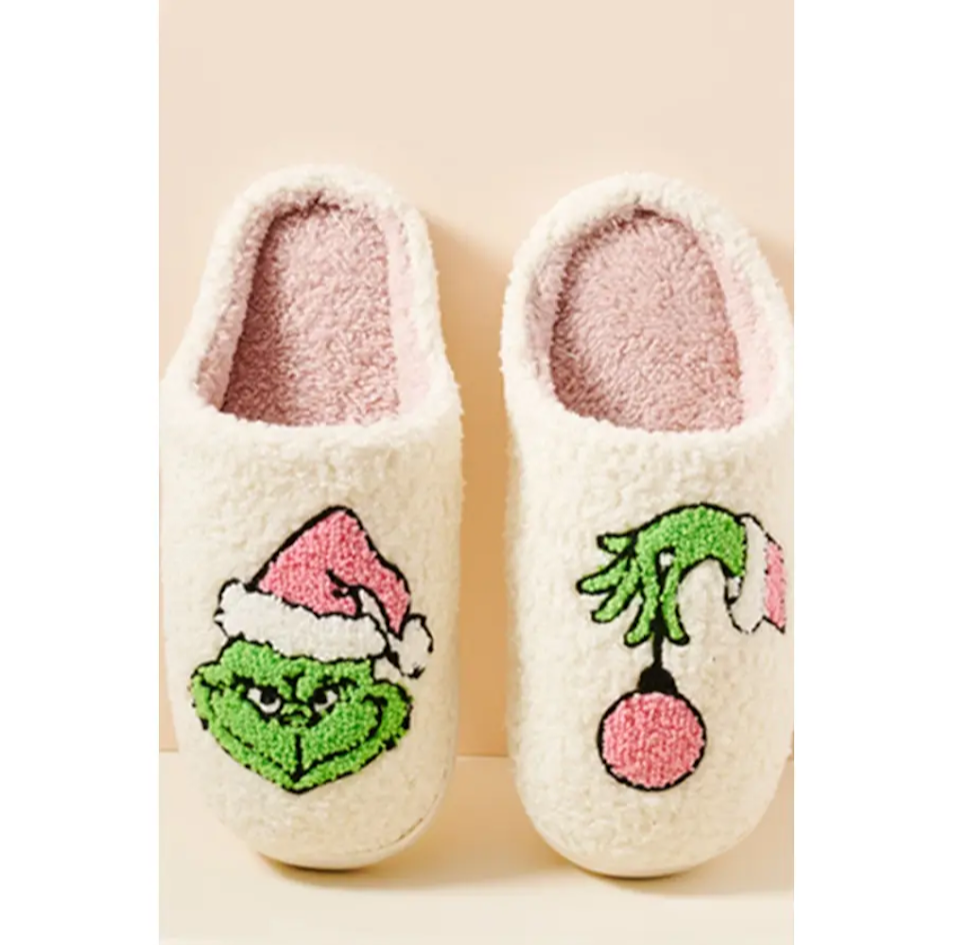 Slippers-Grinch