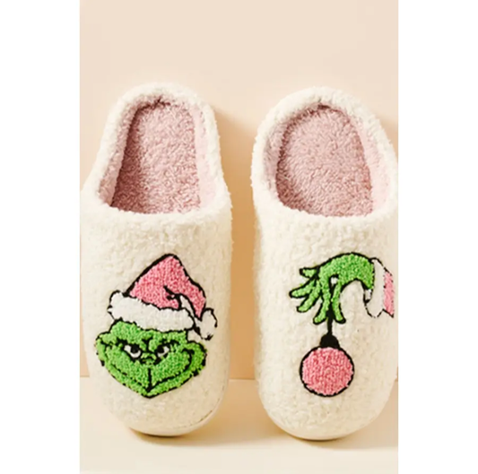 Slippers-Grinch