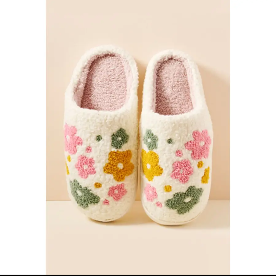 Slippers-Flower Power