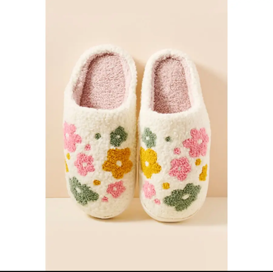 Slippers-Flower Power