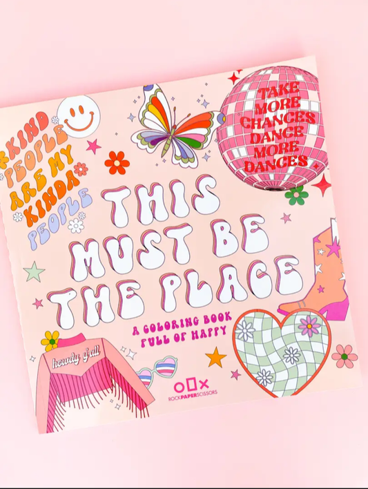 This must be the place coloring book