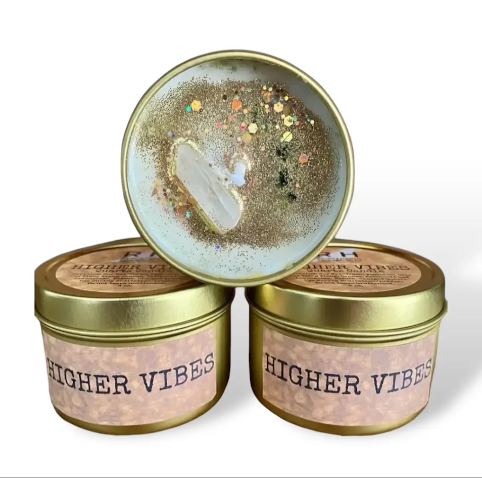 Ravens Hearth Higher vibes candle