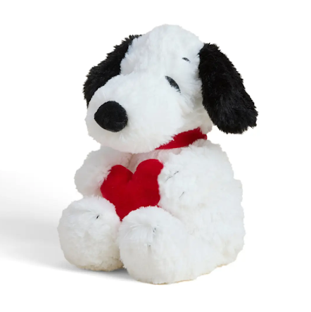 Red heart Snoopy Warmies