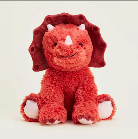 Red triceratops Warmies