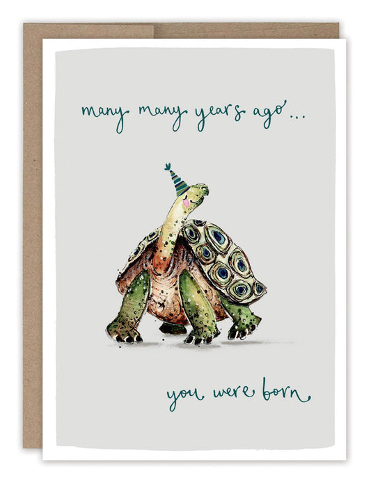 Tortoise Birthday Card
