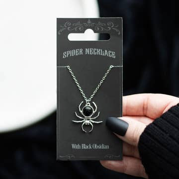 Spider Pendant Necklace